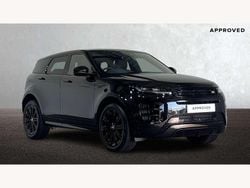 Santorini black Used 2025 Land Rover Range Rover evoque SUV | £41,295