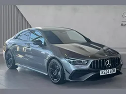 Grey Used 2024 Mercedes CLA35 AMG Premium Plus Coupe | £42,555