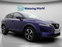 Blue Used 2022 Nissan Qashqai N-Connecta SUV | £15,500 (Fair price)