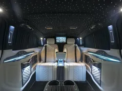 Black New 2024 Mercedes V300 Exclusive MPV | £215,000