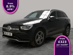 Black Used 2020 Mercedes GLC220 AMG line SUV | £21,313 (Fair price)