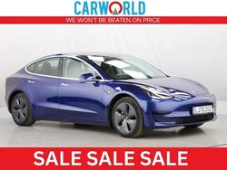 Blue Used 2020 Tesla Model 3 Standard Range Plus Sedan | £16,400 (Fair price)