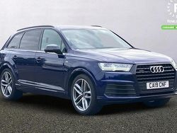 Blue Used 2019 Audi Q7 Black Edition SUV | £31,799 (Super price)
