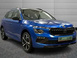 Race blue metallic Used 2024 Skoda Kamiq Monte Carlo SUV | £23,500 (Fair price)