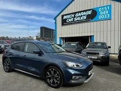 Blue Used 2019 Ford Focus Active X Hatchback | £10,990 (Fair price)