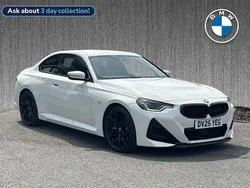White Used 2025 BMW 220 M Sport Coupe | £34,699 (Fair price)
