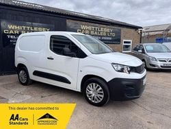 White Used 2020 Peugeot Partner Van | £7,450 (Good price)