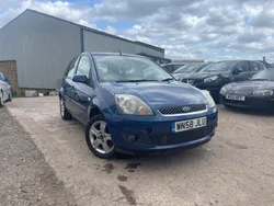 Blue Used 2008 Ford Fiesta Zetec Hatchback | £849 (Super price)