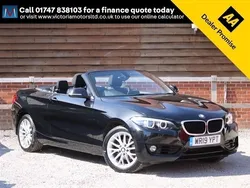 Black Used 2019 BMW 218 Comfort Edition Cabriolet | £14,695 (Fair price)