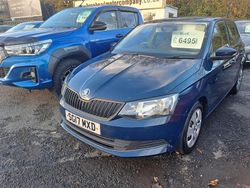 Blue Used 2017 Skoda Fabia Hatchback | £6,475 (Good price)