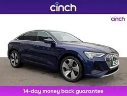 Blue Used 2021 Audi e-tron S-Line SUV | £20,349 (Fair price)