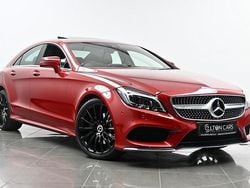 Red Used 2015 Mercedes CLS220 AMG line Coupe | £15,995 (A bit pricey)