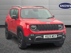 Red New 2025 Jeep Renegade Overland SUV | £32,328