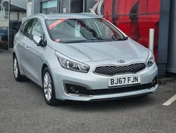 Silver Used 2017 Kia Ceed Sportswagon 2 Estate | £9,800 (Fair price)