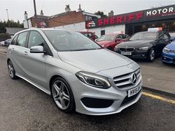 Silver Used 2015 Mercedes B180 AMG line MPV | £7,195 (Fair price)