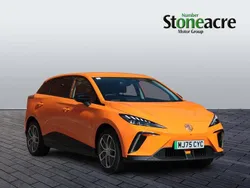 Orange New 2025 MG MG4 EV Trophy Hatchback | £23,995 (Good price)