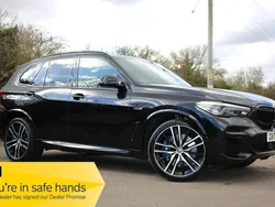 Black Used 2022 BMW X5 M Sport SUV | £37,990 (Fair price)