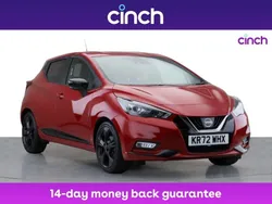 Red Used 2022 Nissan Micra Hatchback | £13,299 (Fair price)