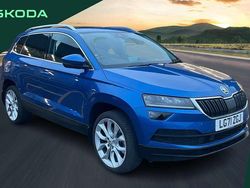 Blue Used 2021 Skoda Karoq SUV | £20,295 (Fair price)