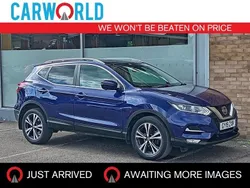 Blue Used 2019 Nissan Qashqai N-Connecta SUV | £10,400 (Good price)
