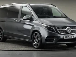 Grey Used 2023 Mercedes V220 AMG line MPV | £56,500 (Good price)