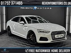 White Used 2017 Audi A5 Sportback Sport Hatchback | £12,995 (Fair price)