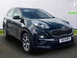 Black Used 2021 Kia Sportage 2 SUV | £15,999 (Fair price)