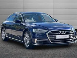 Blue Used 2019 Audi A8L Advanced Sedan | £31,795