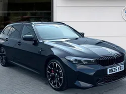 Black Used 2025 BMW 320 M Sport Estate | £39,806