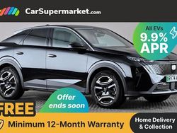 Black Used 2025 Peugeot e-3008 Allure SUV | £26,197