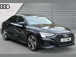 Black Used 2023 Audi A3 Comfort Sedan | £29,491