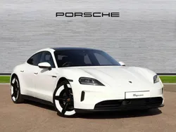 White New 2024 Porsche Taycan 4S Sedan | £88,990 (Good price)