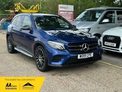 Blue Used 2019 Mercedes GLC220 AMG Estate | £21,495 (Fair price)