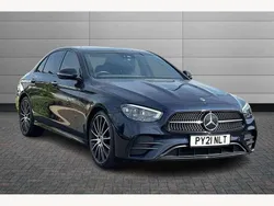 Blue Used 2021 Mercedes E220 AMG line Sedan | £35,085