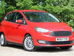 Red Used 2015 Ford C-MAX Titanium MPV | £6,495 (Fair price)