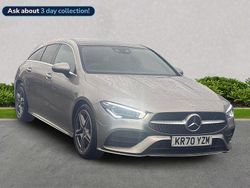 Silver Used 2020 Mercedes CLA220 AMG Line Premium Plus Sedan | £23,665 (Fair price)
