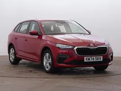 Velvet red metallic Used 2024 Skoda Scala SE Hatchback | £17,995 (A bit pricey)