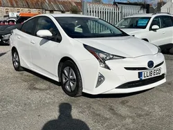 White Used 2018 Toyota Prius Active Hatchback | £12,599 (Expensive)