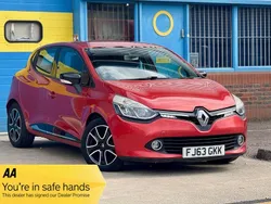 Red Used 2013 Renault Clio IV Dynamique Hatchback | £3,300 (Fair price)