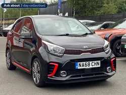 Black Used 2018 Kia Picanto GT-Line Hatchback | £9,561 (Fair price)