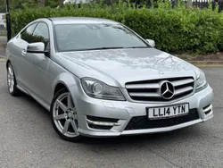 Silver Used 2014 Mercedes C250 AMG Coupe | £5,995 (Fair price)