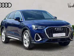 Blue Used 2022 Audi Q3 S-Line SUV | £28,400 (Fair price)