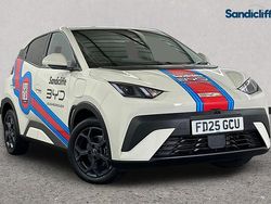 Metallic apricity white Used 2025 BYD Dolphin Comfort Hatchback | £18,999 (Good price)