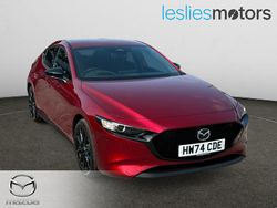 Red Used 2024 Mazda 3 Homura-Line Hatchback | £19,999