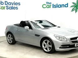 Silver Used 2016 Mercedes SLK250 Cabriolet | £11,995 (Fair price)
