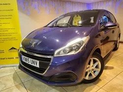 Blue Used 2015 Peugeot 208 Active Hatchback | £4,985 (Fair price)