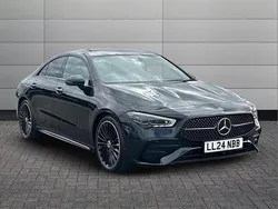 Black Used 2024 Mercedes CLA200 AMG Line Premium Plus Coupe | £31,250 (Fair price)
