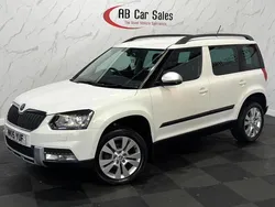 White Used 2015 Skoda Yeti Elegance SUV | £10,799 (Fair price)