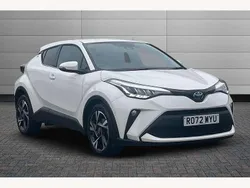 White Used 2023 Toyota C-HR Design SUV | £21,450 (Fair price)