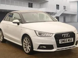 Ibis white Used 2015 Audi A1 S-Line Hatchback | £9,275 (Fair price)